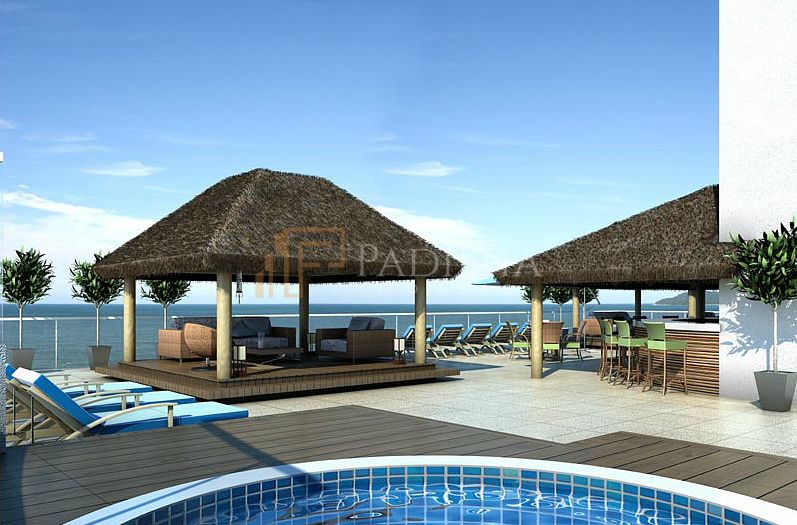 Saveiro Residence - Saveiro - deck frente mar